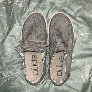 Hey Dude Charcoal Slip-On Shoes